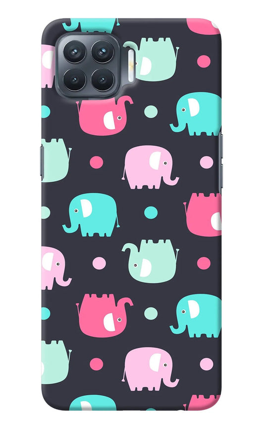 Elephants Oppo F17 Pro Back Cover