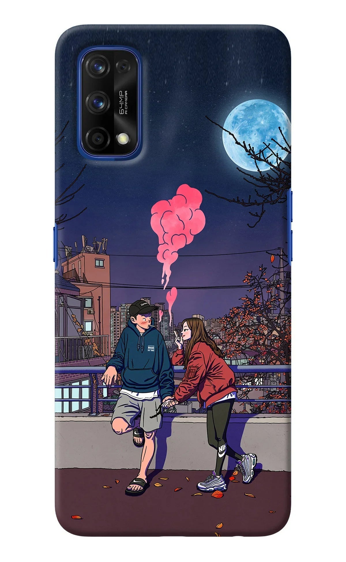 Chilling Couple Realme 7 Pro Back Cover