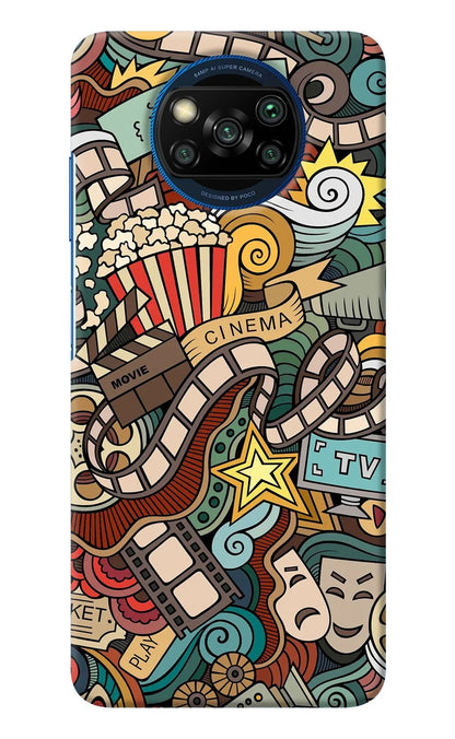 Cinema Abstract Poco X3/X3 Pro Back Cover