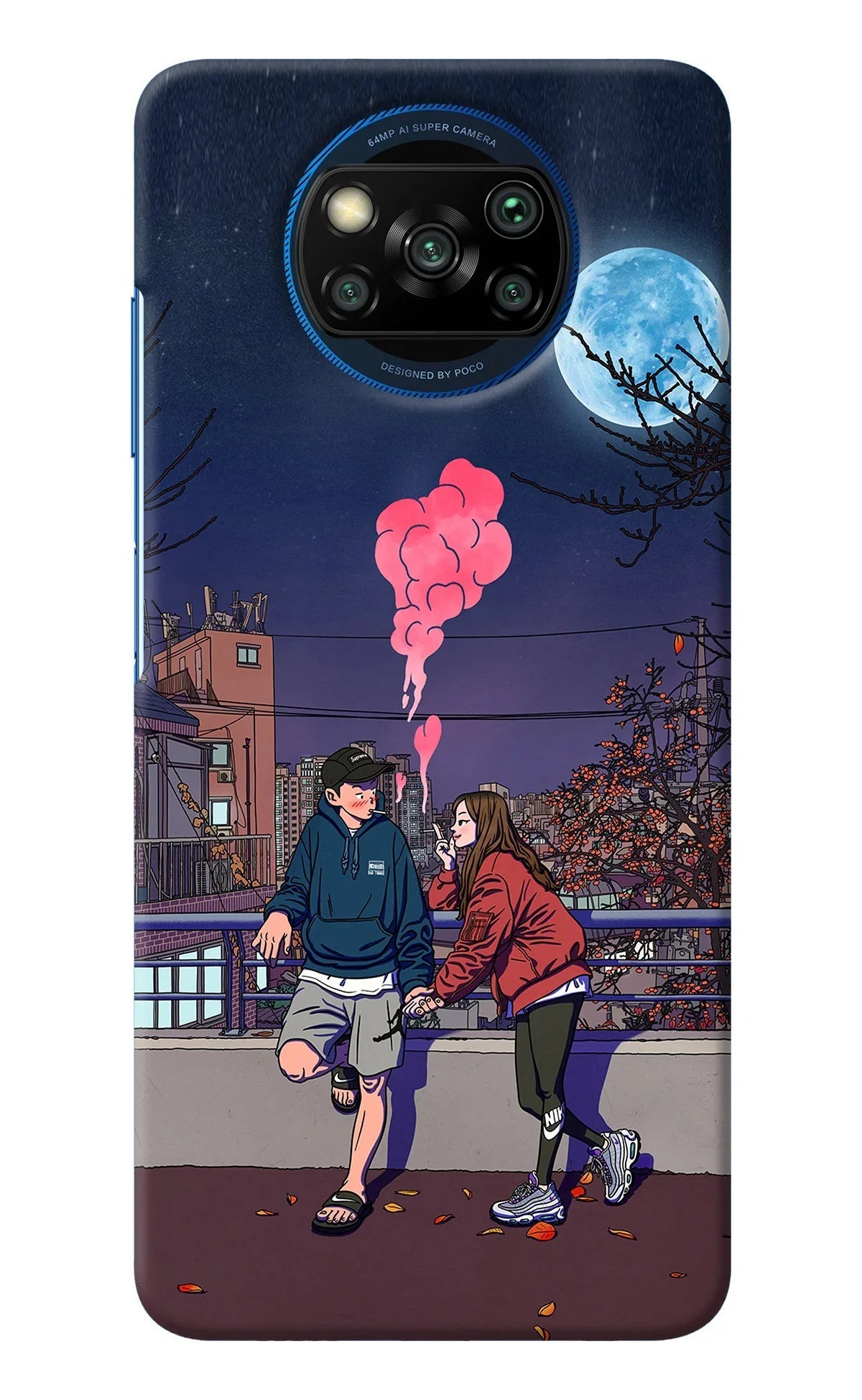 Chilling Couple Poco X3/X3 Pro Back Cover
