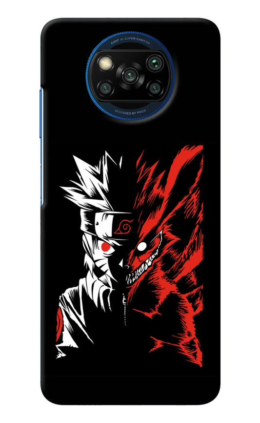 Naruto Two Face Poco X3/X3 Pro Back Cover