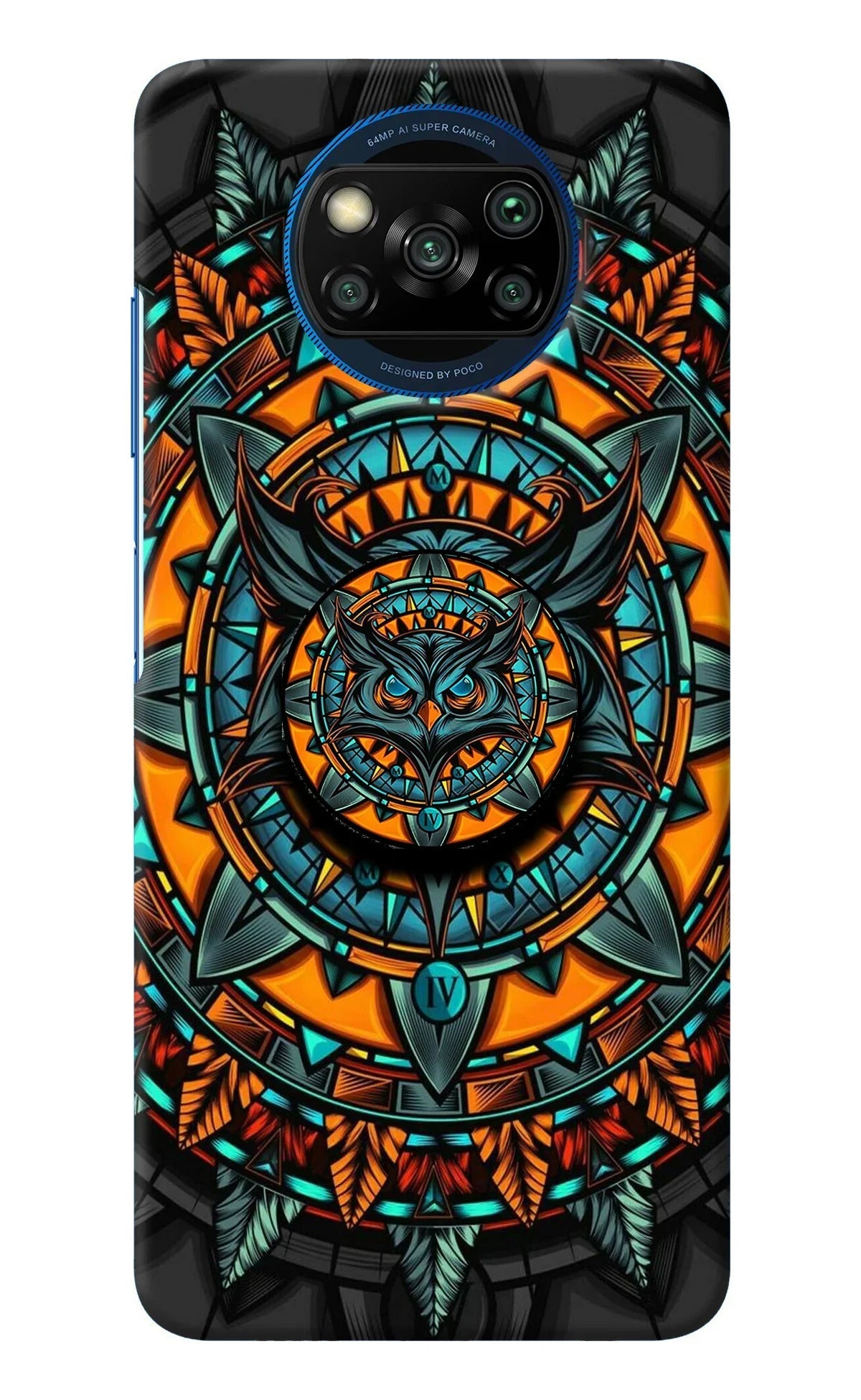 Angry Owl Poco X3/X3 Pro Pop Case