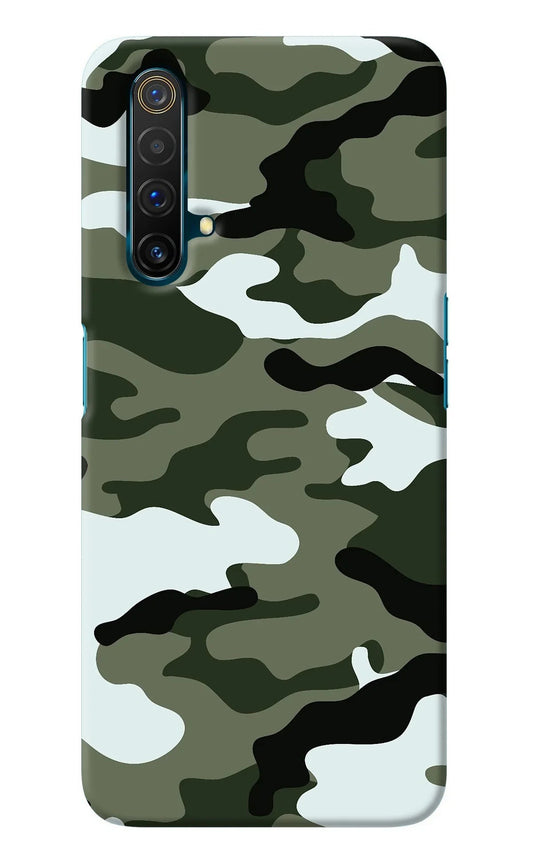 Camouflage Realme X3 Back Cover
