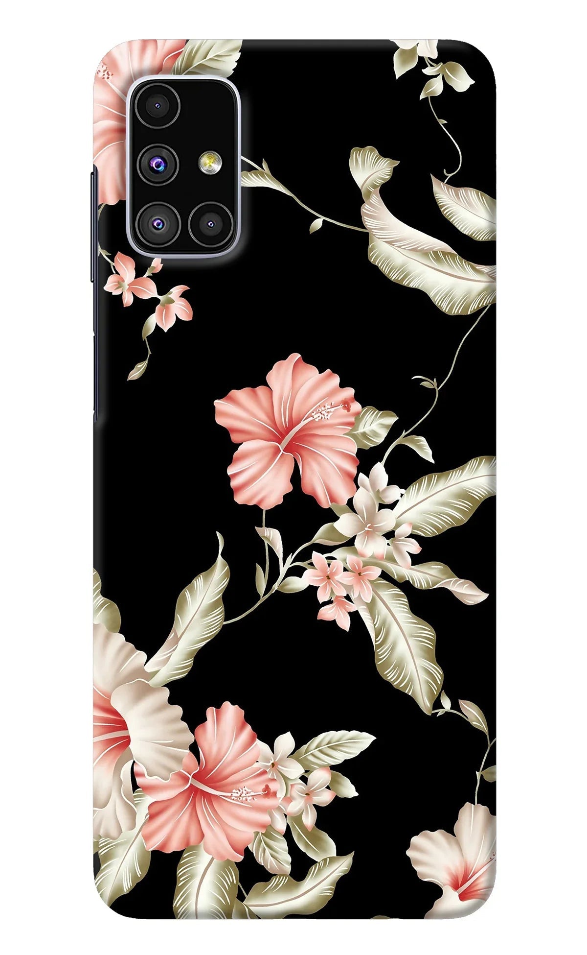 Flowers Samsung M51 Back Cover