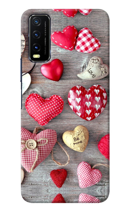 Love Wallpaper Vivo Y20/Y20i Back Cover