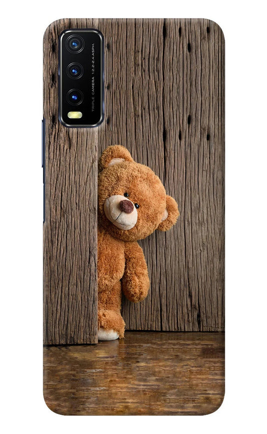 Teddy Wooden Vivo Y20/Y20i Back Cover