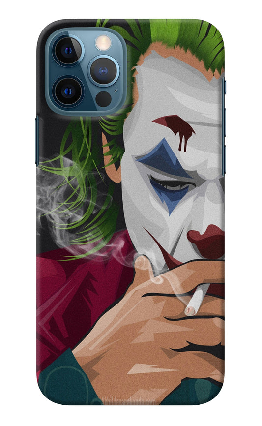 Joker Smoking iPhone 12 Pro Back Cover