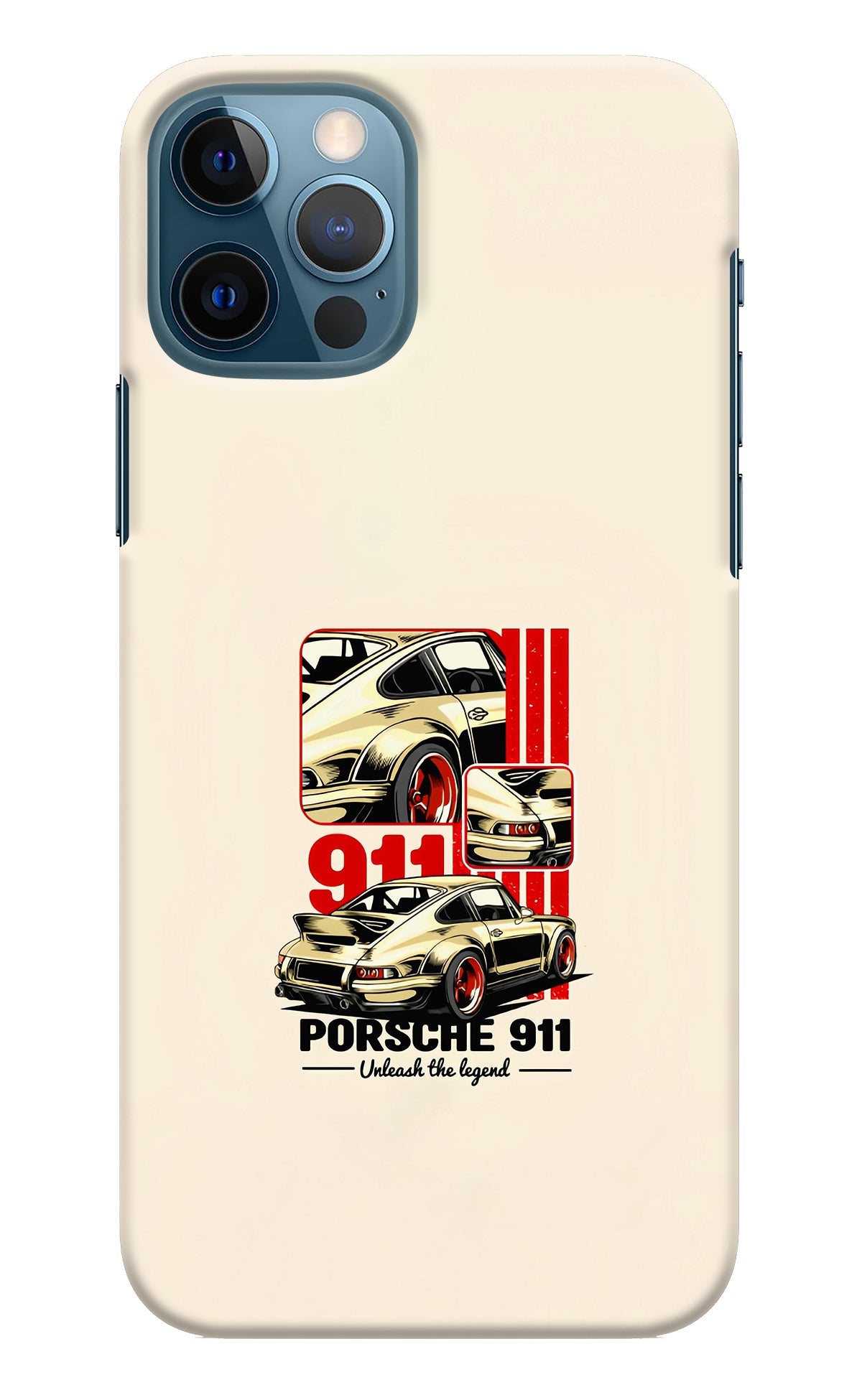 Classic Porsche 911 iPhone 12 Pro Back Cover