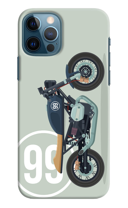 Classic Cafe Racer 99 iPhone 12 Pro Back Cover