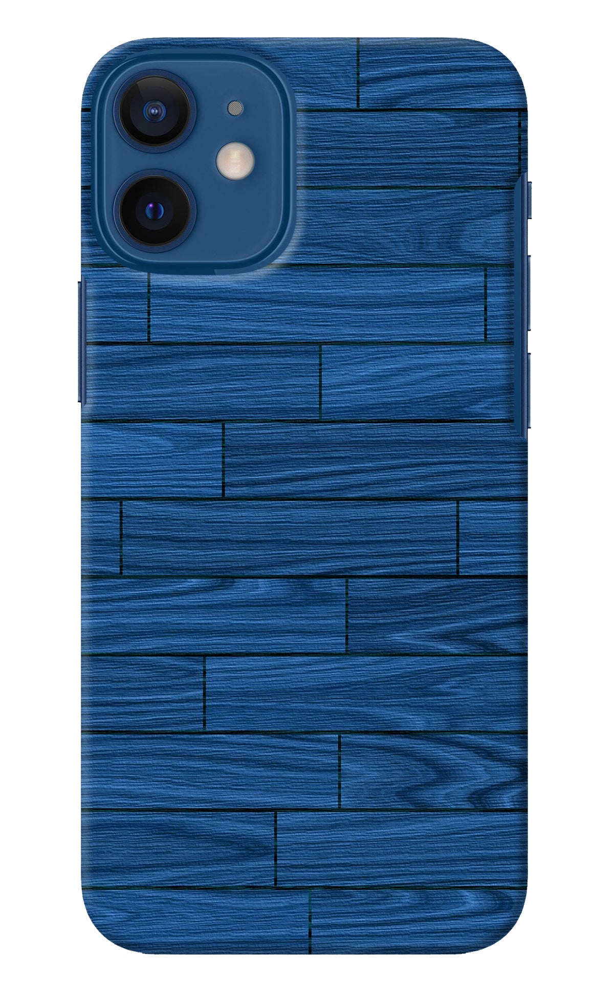 Wooden Texture iPhone 12 Mini Back Cover