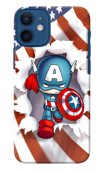 Captain America iPhone 12 Mini Back Cover