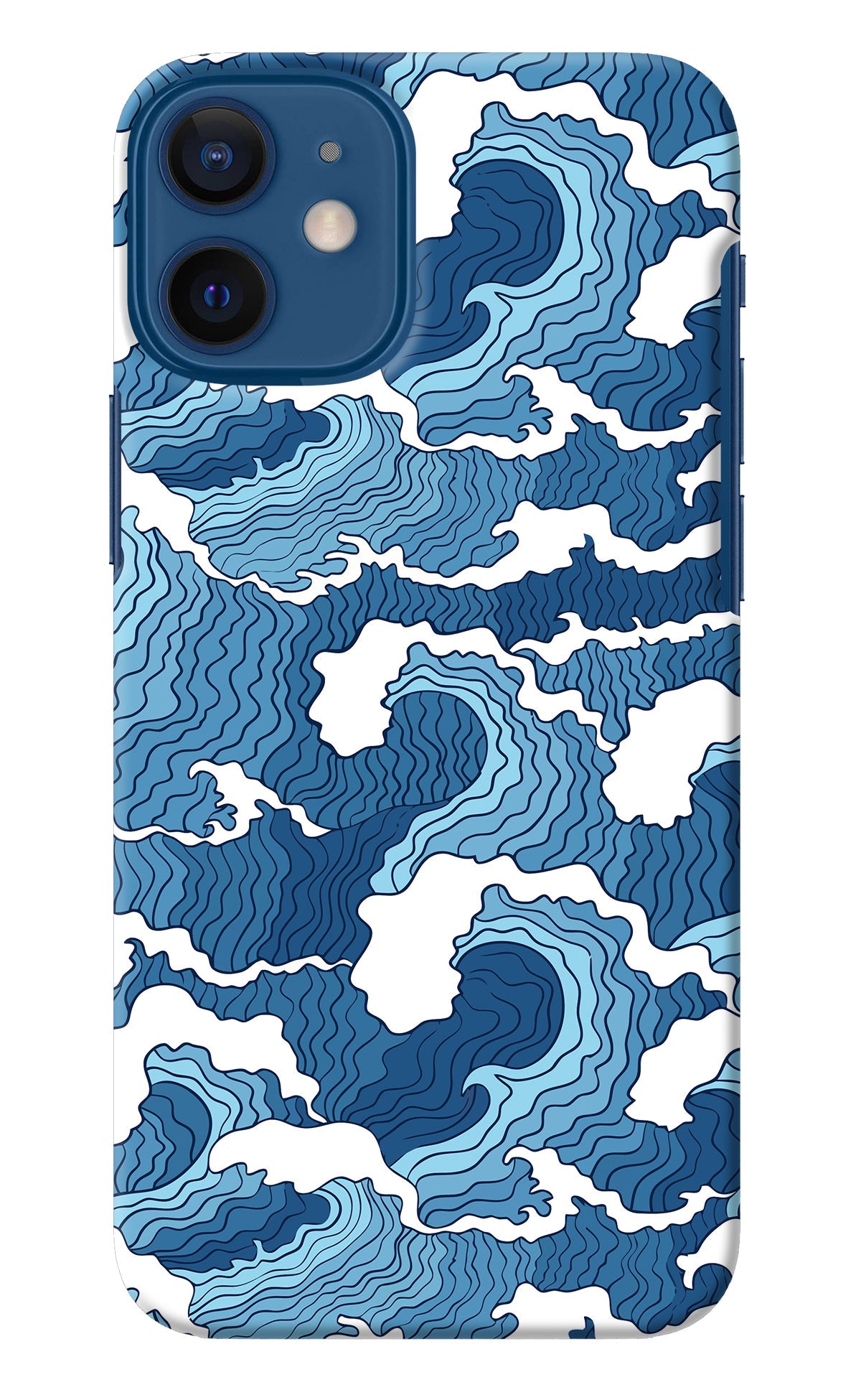 Blue Waves iPhone 12 Mini Back Cover