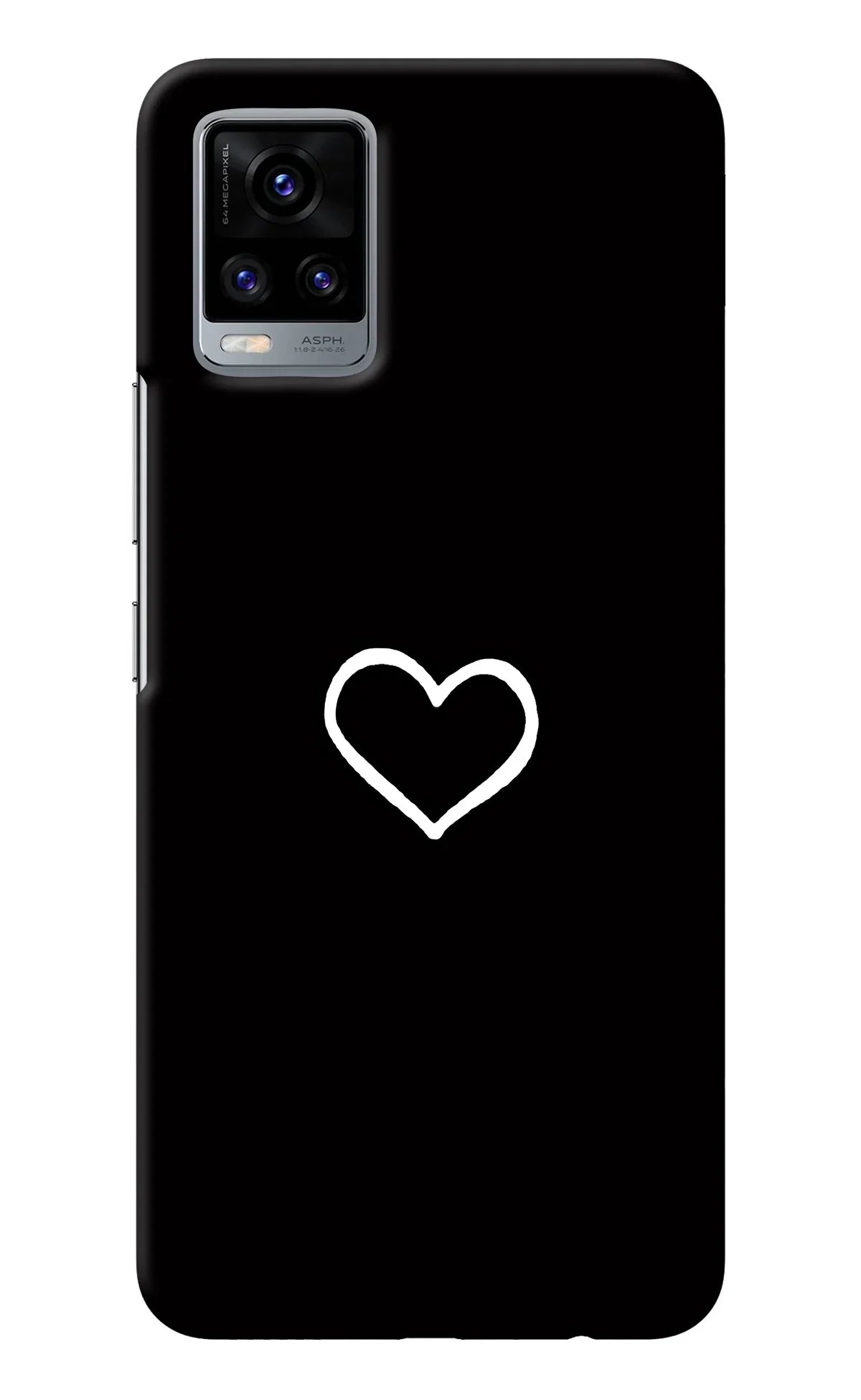 Heart Vivo V20 Back Cover