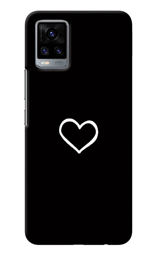 Heart Vivo V20 Back Cover