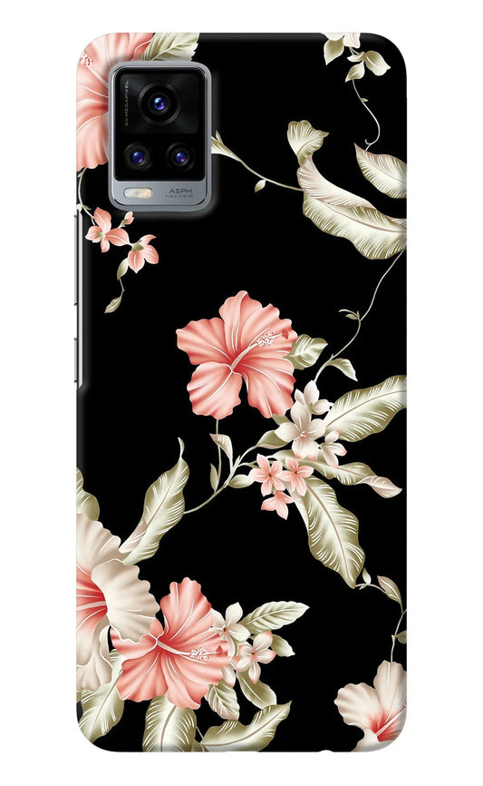 Flowers Vivo V20 Back Cover