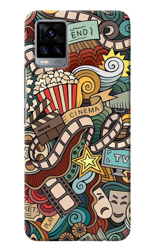 Cinema Abstract Vivo V20 Back Cover