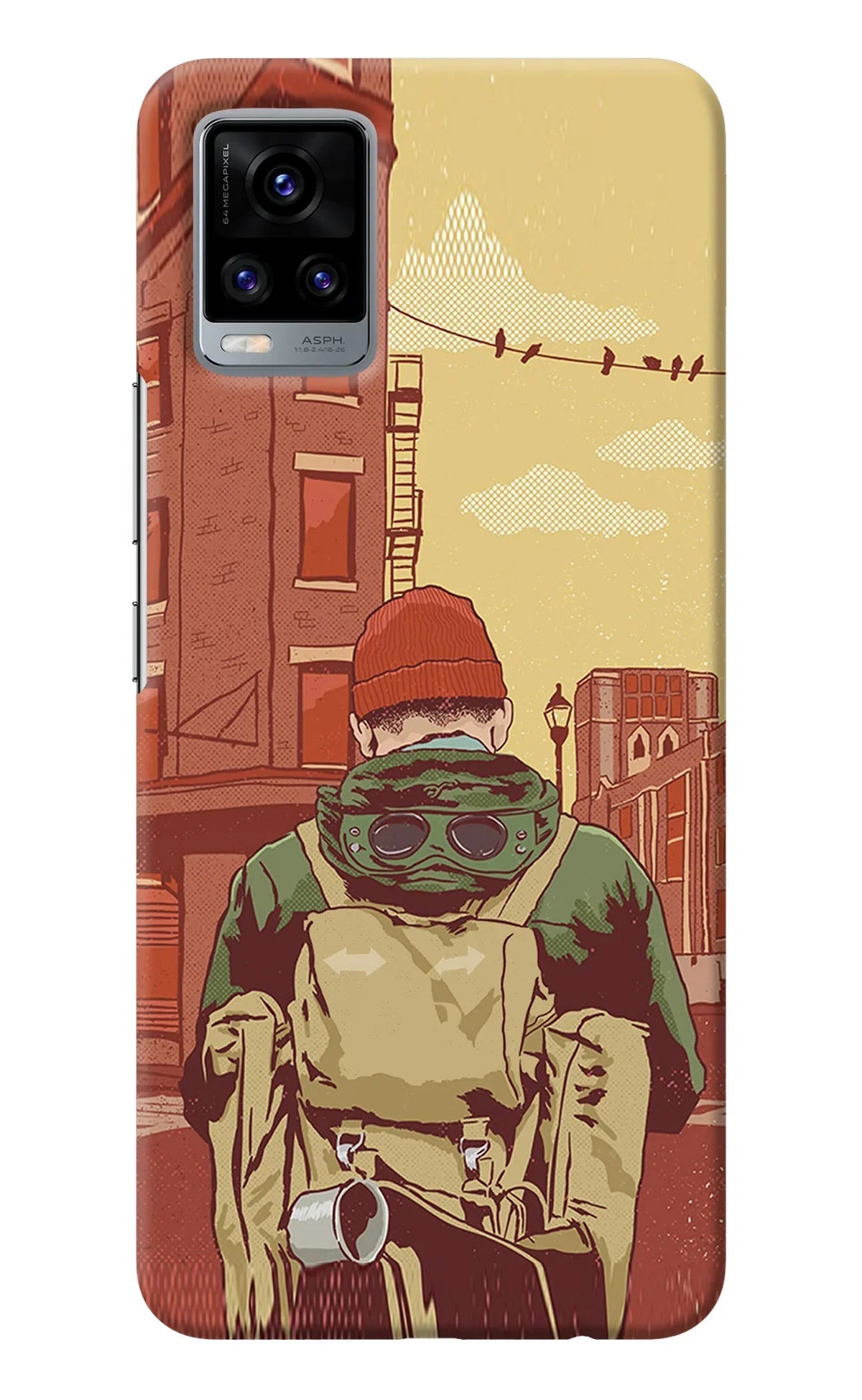 Adventurous Vivo V20 Back Cover