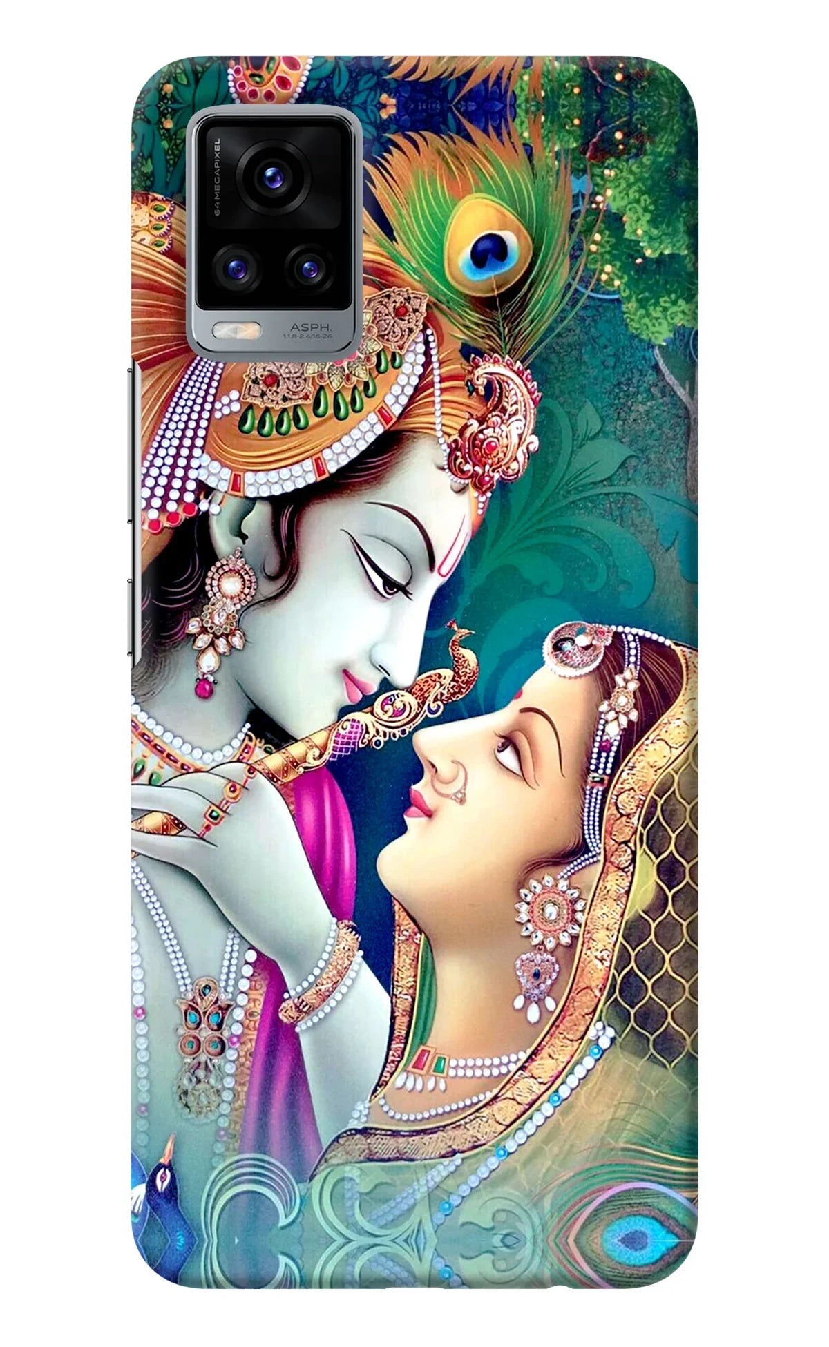 Lord Radha Krishna Vivo V20 Back Cover