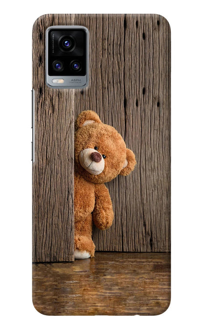 Teddy Wooden Vivo V20 Back Cover