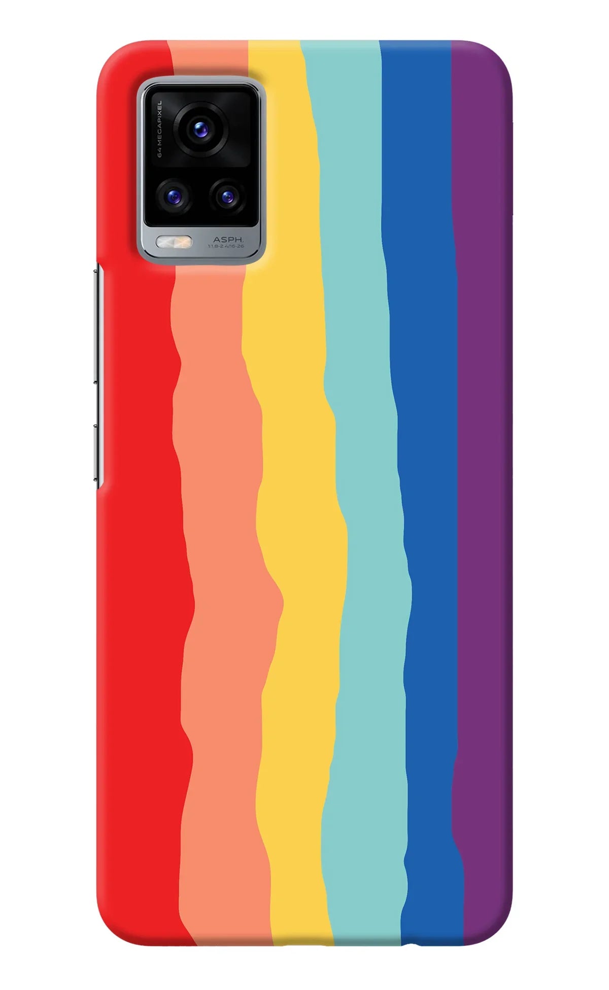Rainbow Vivo V20 Back Cover