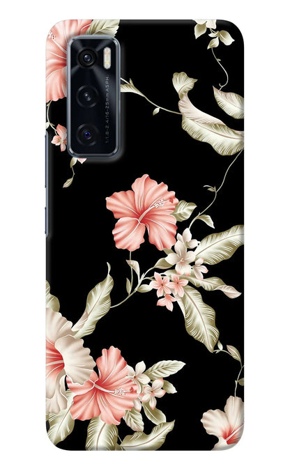 Flowers Vivo V20 SE Back Cover