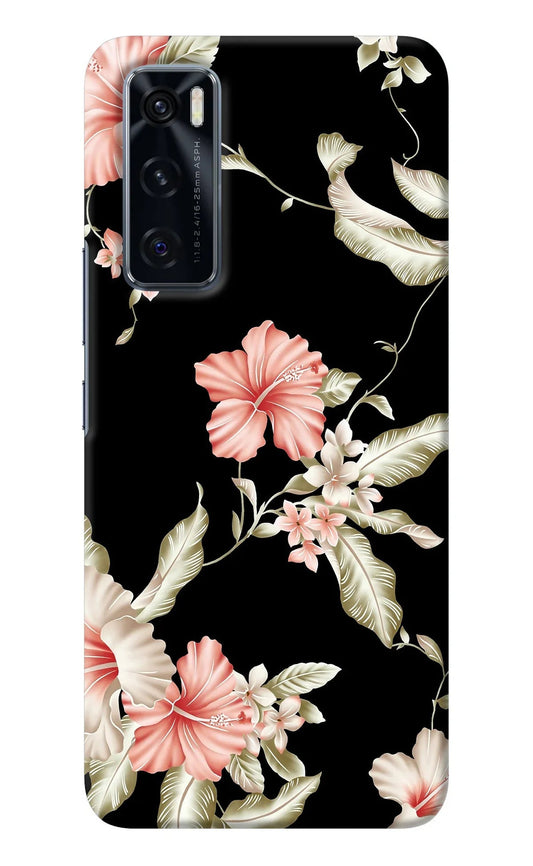 Flowers Vivo V20 SE Back Cover