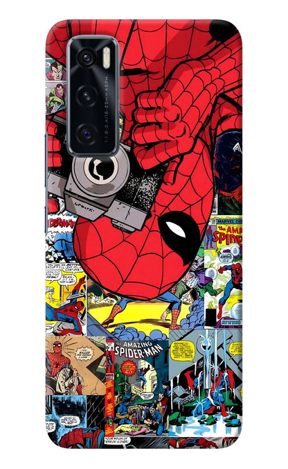 Spider Man Vivo V20 SE Back Cover