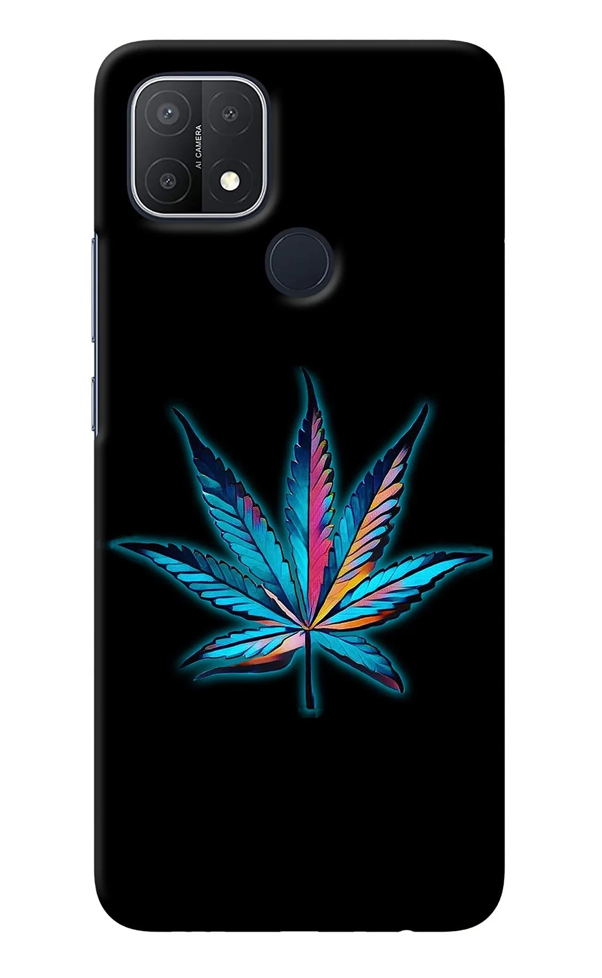 Weed Oppo A15/A15s Back Cover