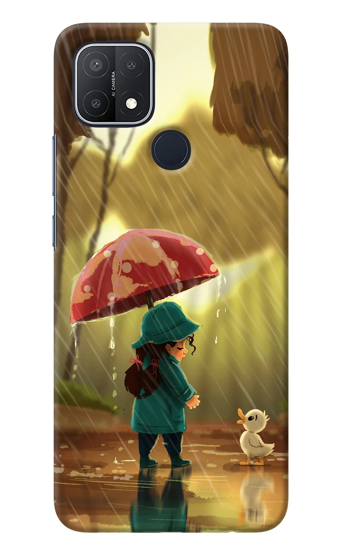 Rainy Day Oppo A15/A15s Back Cover