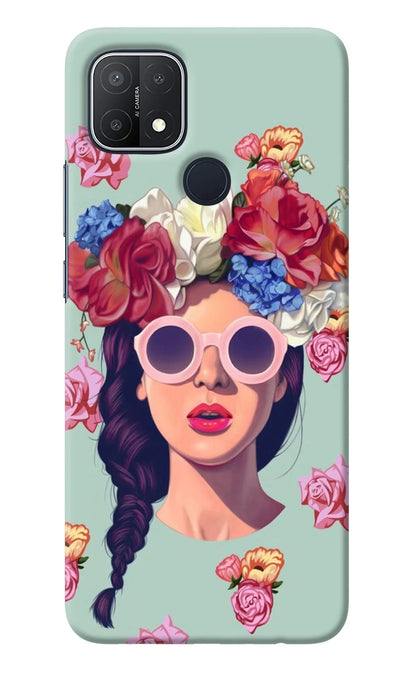 Pretty Girl Oppo A15/A15s Back Cover