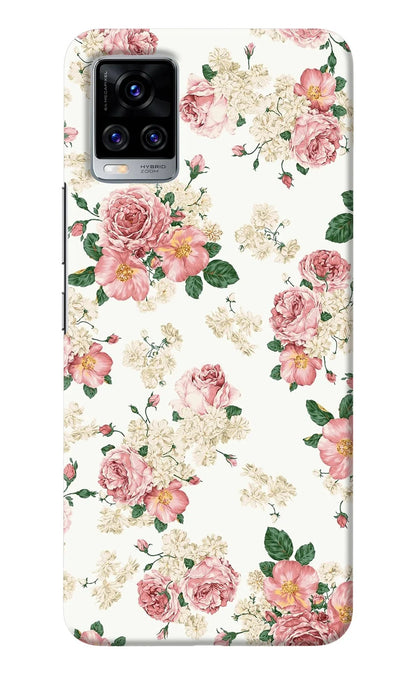 Flowers Vivo V20 Pro Back Cover