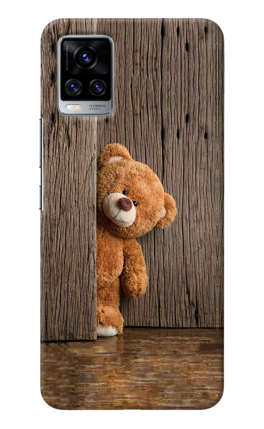 Teddy Wooden Vivo V20 Pro Back Cover