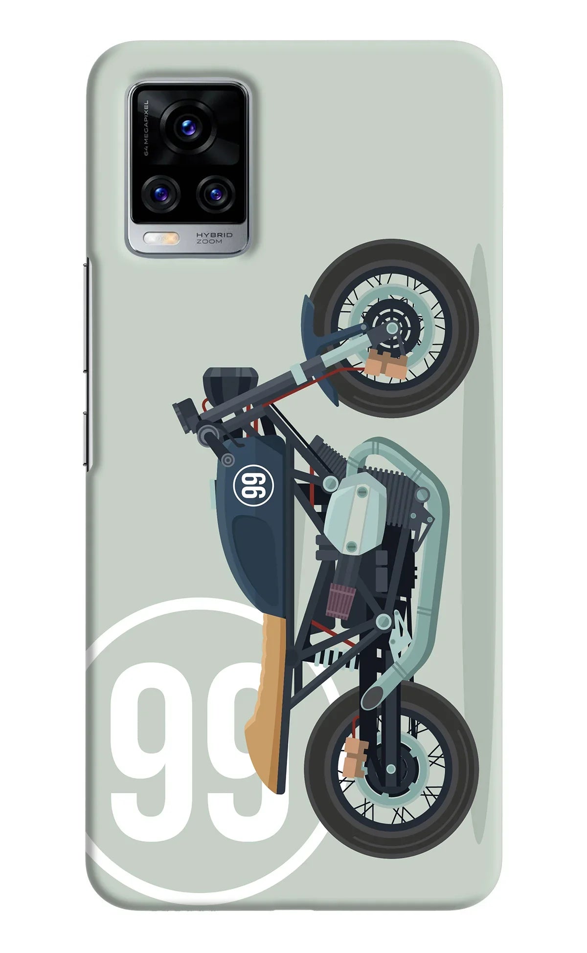 Classic Cafe Racer 99 Vivo V20 Pro Back Cover