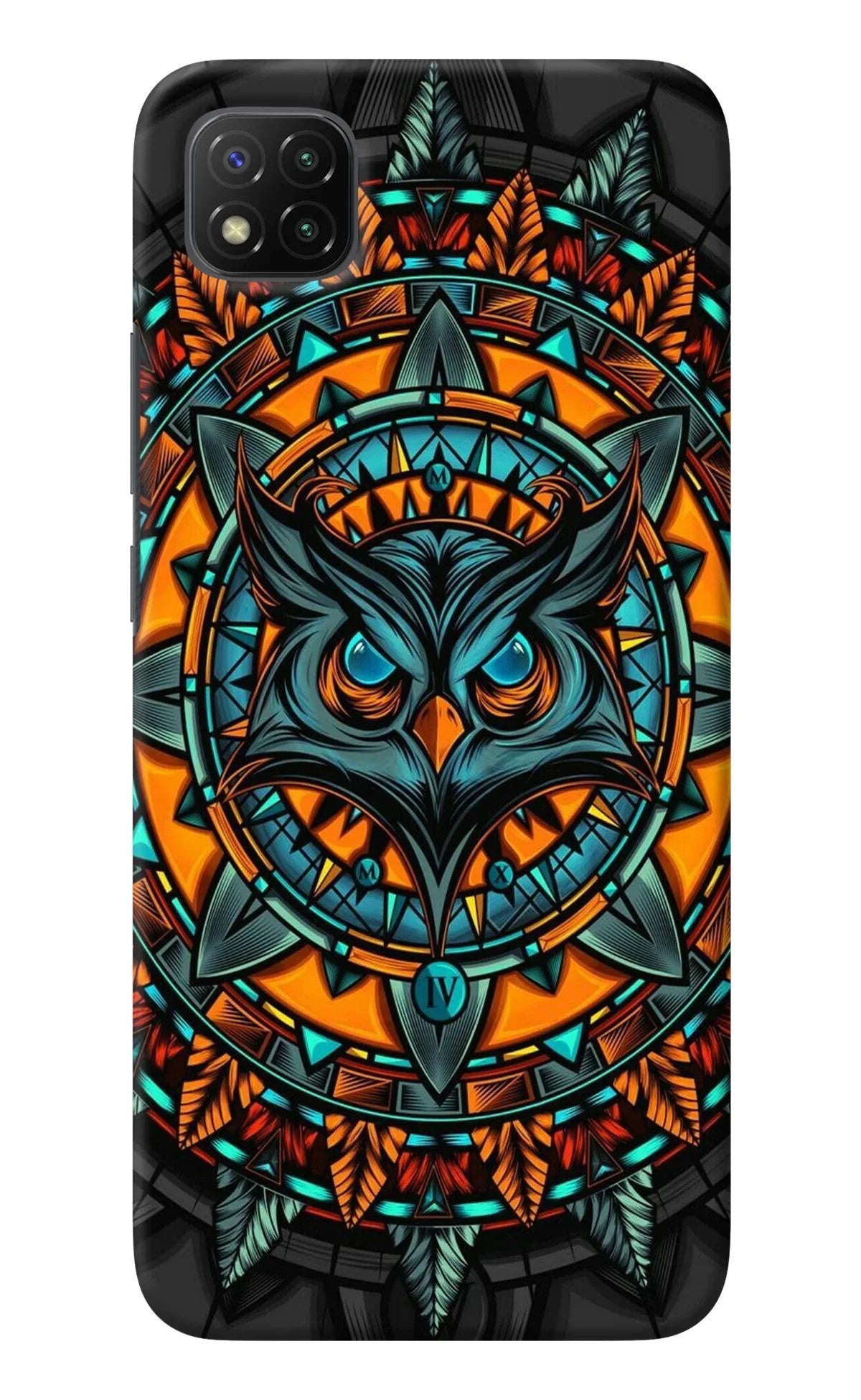 Angry Owl Art Poco C3 Back Cover