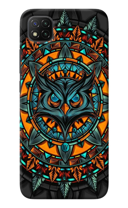 Angry Owl Art Poco C3 Back Cover