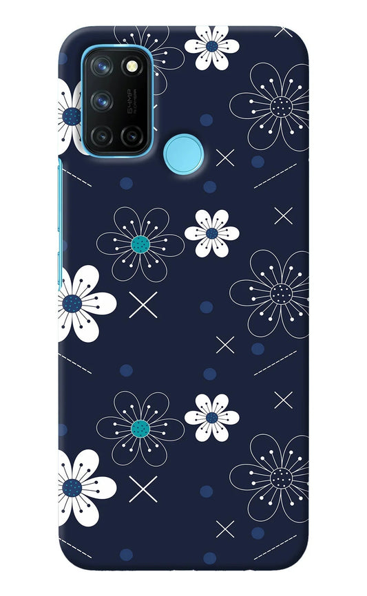 Flowers Realme C17/Realme 7i Back Cover