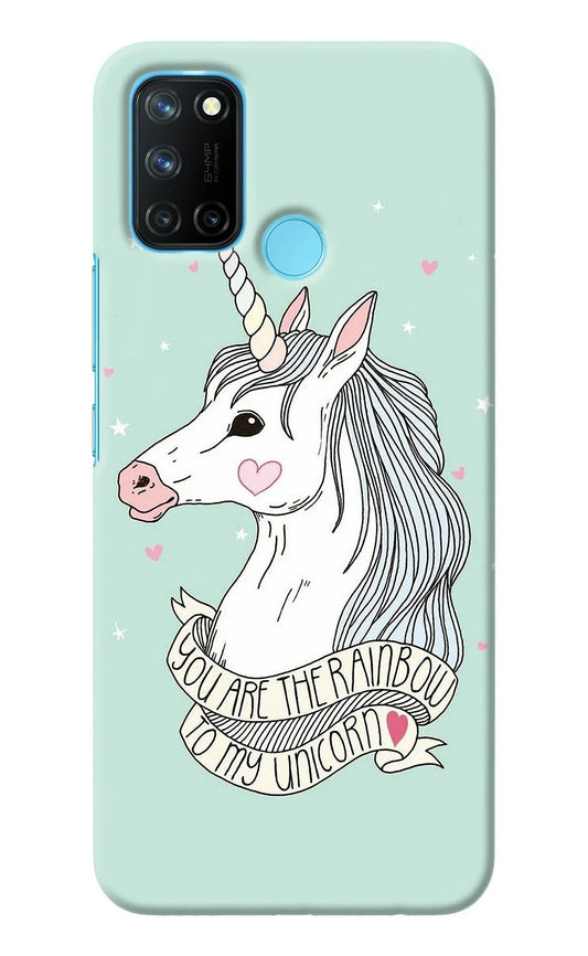 Unicorn Wallpaper Realme C17/Realme 7i Back Cover