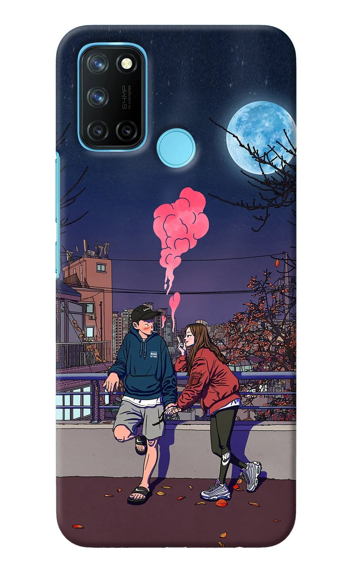 Chilling Couple Realme C17/Realme 7i Back Cover