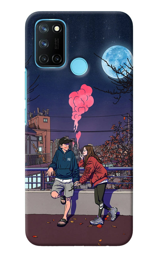 Chilling Couple Realme C17/Realme 7i Back Cover
