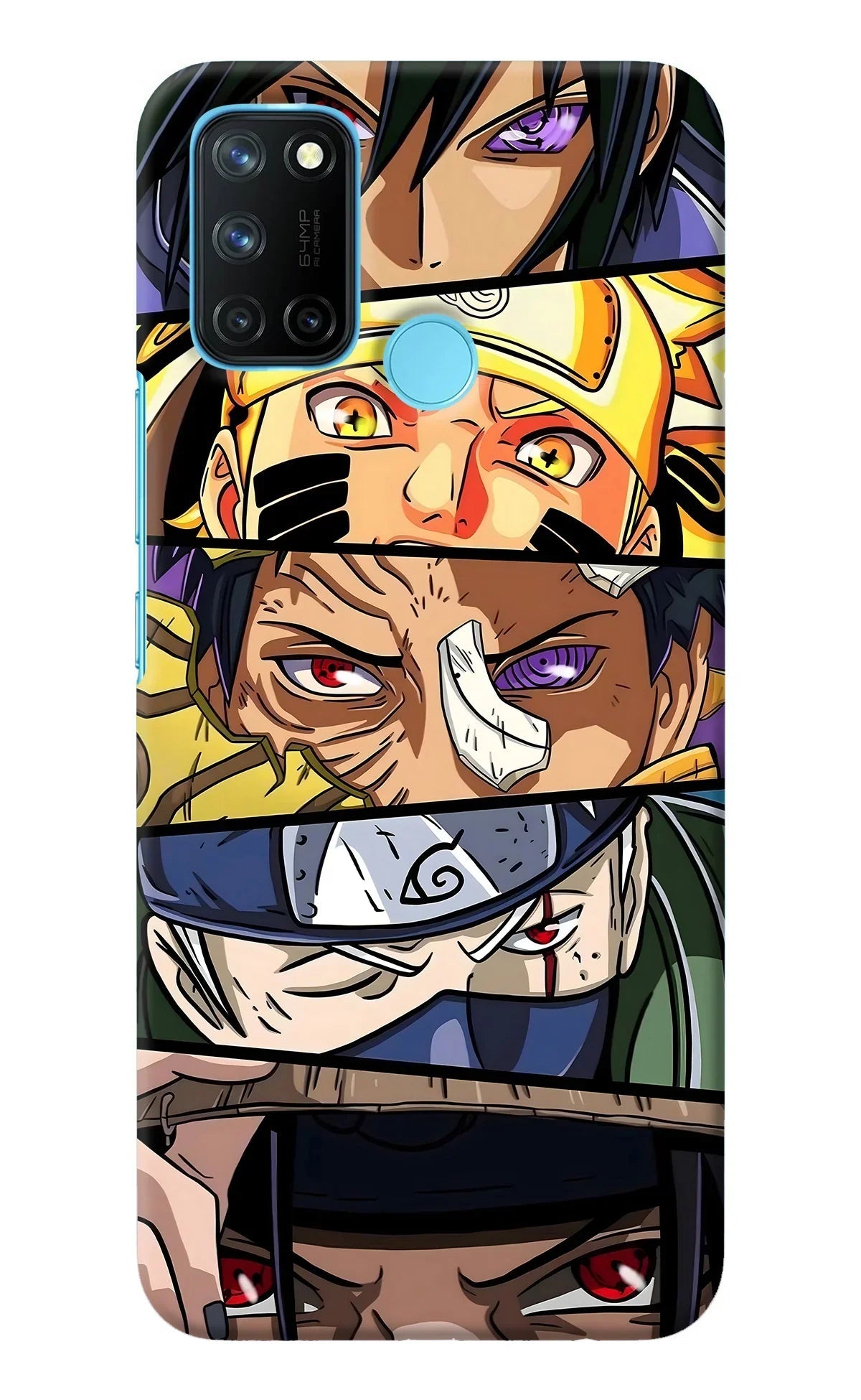 Naruto Character Realme C17/Realme 7i Back Cover