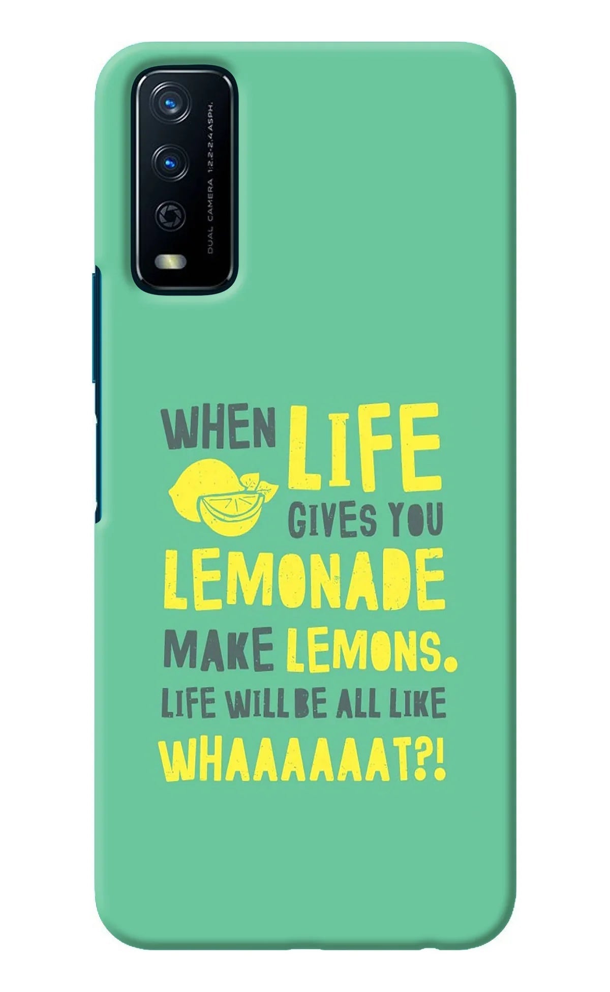 Quote Vivo Y12s Back Cover