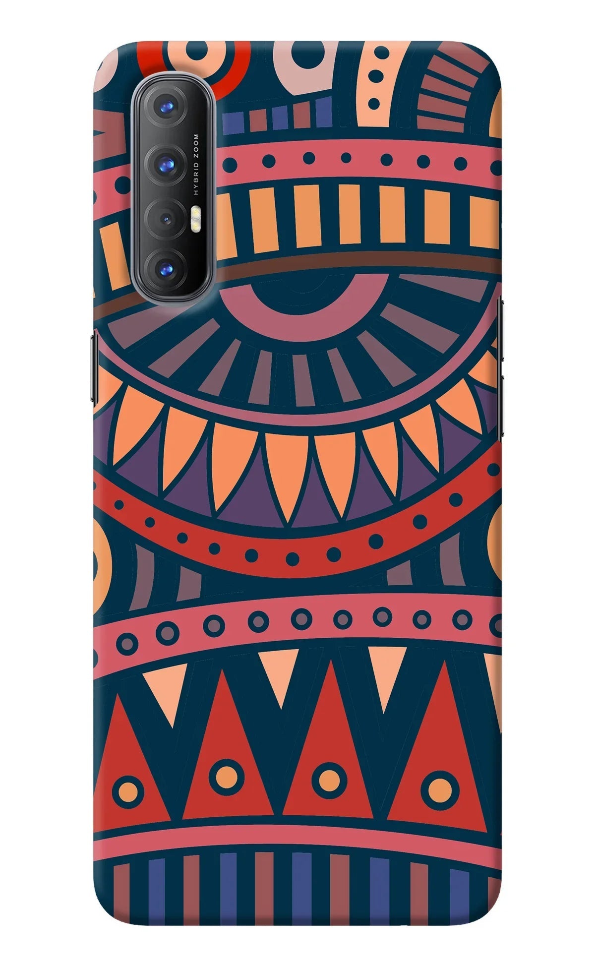 African Culture Design Oppo Reno3 Pro Back Cover