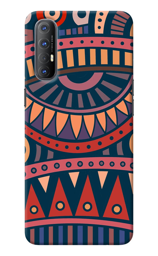 African Culture Design Oppo Reno3 Pro Back Cover