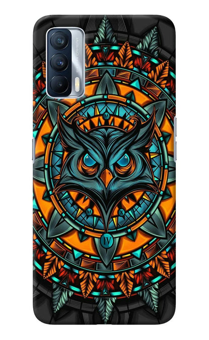 Angry Owl Art Realme X7 Back Cover