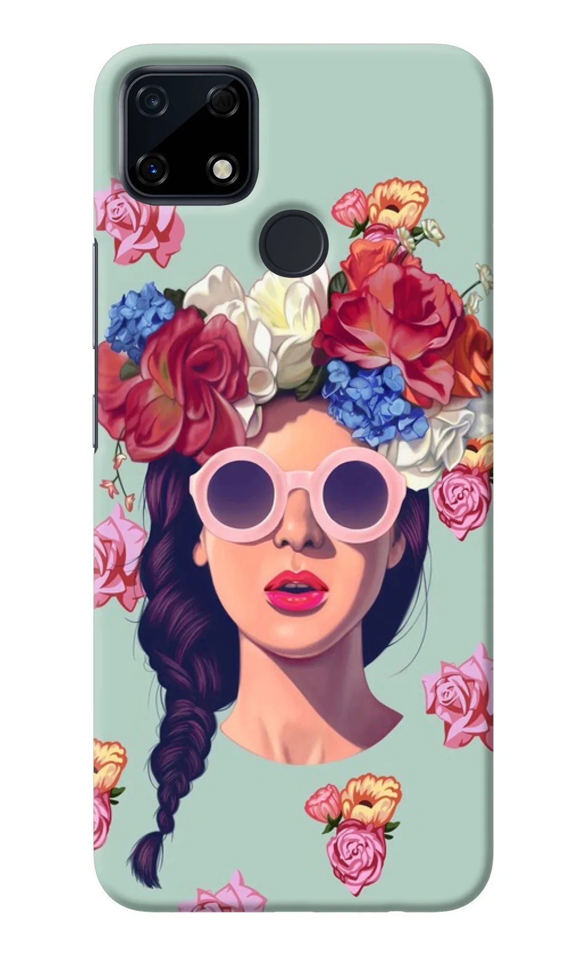 Pretty Girl Realme Narzo 30A Back Cover