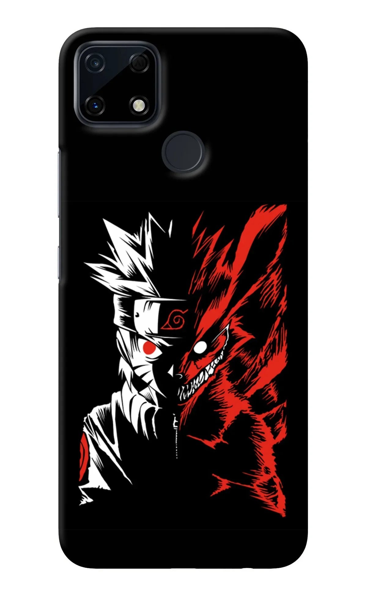 Naruto Two Face Realme Narzo 30A Back Cover