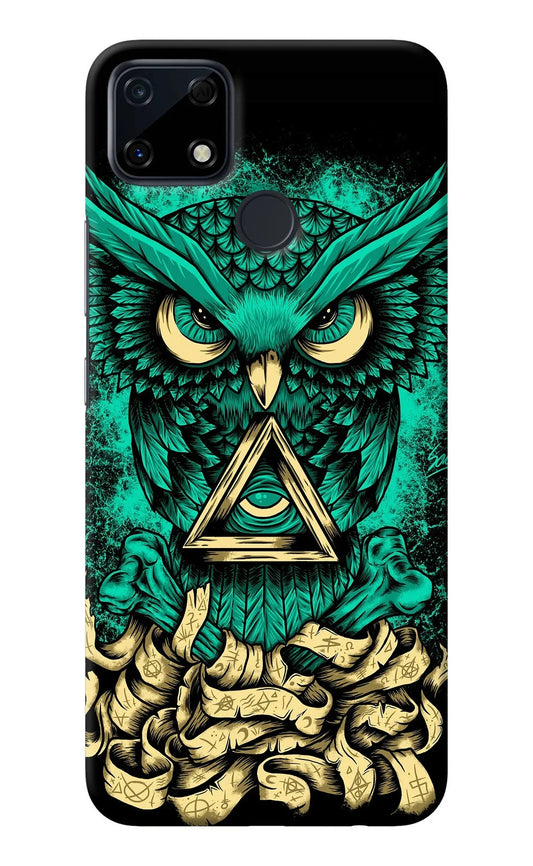 Green Owl Realme Narzo 30A Back Cover