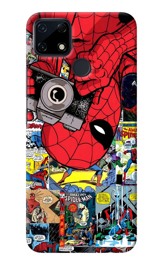 Spider Man Realme Narzo 30A Back Cover