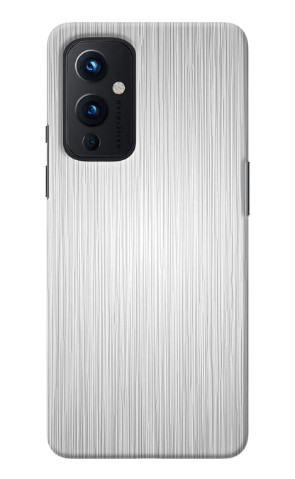 Wooden Grey Texture Oneplus 9 Back Cover