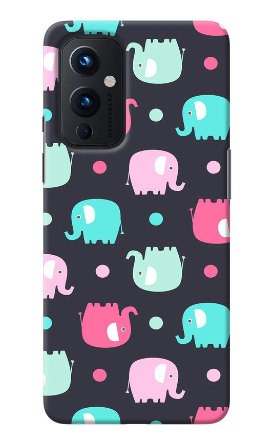 Elephants Oneplus 9 Back Cover
